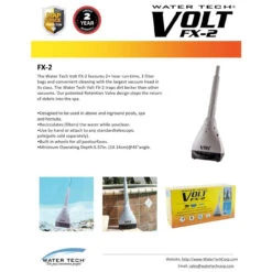 Water Tech Volt FX-2 Battery Operated & Cordless Pool Or Spa Vacuum -Swimming 108 84526.1718900300