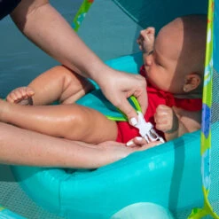 Swimways Infant Baby Spring Float With Sun Canopy -Swimming 11554 photo 3 27094.1679502951
