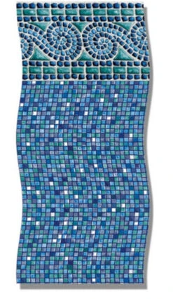 Swimline 10' X 15' Oval Portofino Unibead Above Ground Pool Liner 25 Gauge