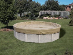 18' X 34' Oval HPI Armor Kote Winter Pool Cover
