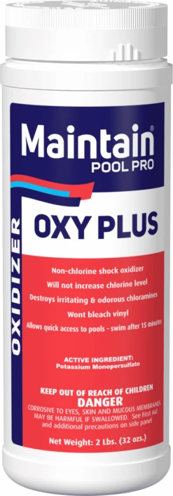 Non-Chlorine Oxy Shock For Hot Tubs And Pools - 2lb Bottle