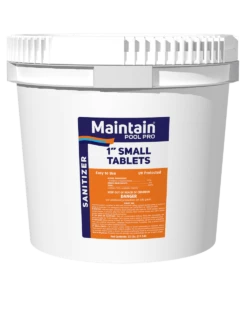 Maintain 1 Inch Small Chlorine Tablets - 99% Trichloro