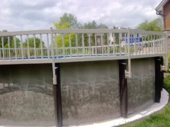 Vinyl Works Canada Premium Above Ground Pool Fence 24" Tall Resin: 24" Resin Above Ground Pool Fence Add-On Kit B 3 Sections