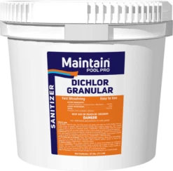 Di-Chlor Granular Chlorine, 25 Lbs. - 99% Sodium Dichlor.