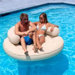 Swimline Cloud Chaise Hybrid 360 - Oxford Fabric Pool Float Lounge With Removable Backrest 14 Swimline Cloud Chaise Hybrid 360 - Oxford Fabric Pool Float Lounge With Removable Backrest -Swimming 360 Hybrid 3 90390.1717614956