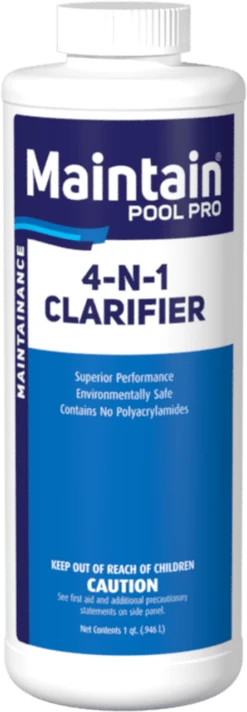 Maintain 4 In 1 Super Strong Pool Water Clarifier, 32oz