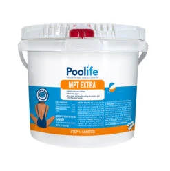 Poolife™ MPT Extra™ 3 Inch Chlorinating Tablets -Swimming 42122 A PLF MPT XTRA 21LB Front 95724.1715709558