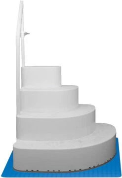 Blue Torrent Step-in-a-Box For Above Ground Pools Includes Free Liner Pad! -Swimming 51nwYAxUEhL. AC SX679 02049.1716306282