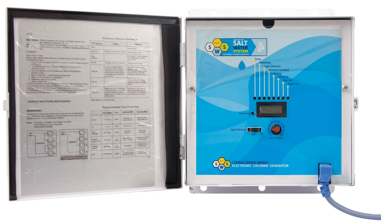 Chlorine Salt System For Pools Up To 30,000 Gallons 4 Chlorine Salt System For Pools Up To 30,000 Gallons - Image 2