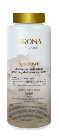Sirona Spa Care Spa Down PH Decreaser 2.5lb