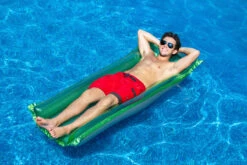 Swimline Reflective SunTanner Pool Mattress 9017 -Swimming 9017 Green Mat HighRes 17478.1691768796