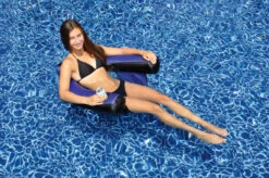 Swimline Inflatable Fabric Covered U-Seat Pool Float -Swimming 90465 70108.1691765047