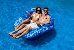 Swimline 90482 Tropical Double Lounge Pool Float -Swimming 90482 Tropical DoubleLounger Models 2 HighRes 63709.1647021589
