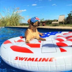 Swimline Americana Peace Sign Island -Swimming 90536 2 32019.1717528159