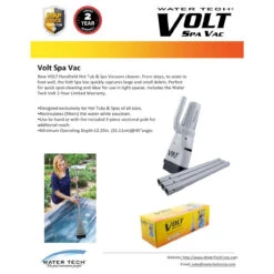 Water Tech Volt Cordless Rechargeable Handheld Spa Vacuum -Swimming 93 76451.1718900392