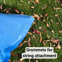 4' X 8' Air Pillow For Above Ground Pools 7 4' X 8' Air Pillow For Above Ground Pools -Swimming Air Pillow Showing Grommets 21876.1696965959