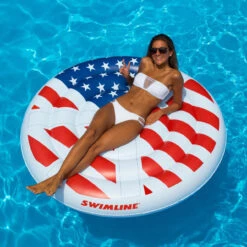 Swimline Americana Peace Sign Island -Swimming Americana Island 4 94553.1717615067