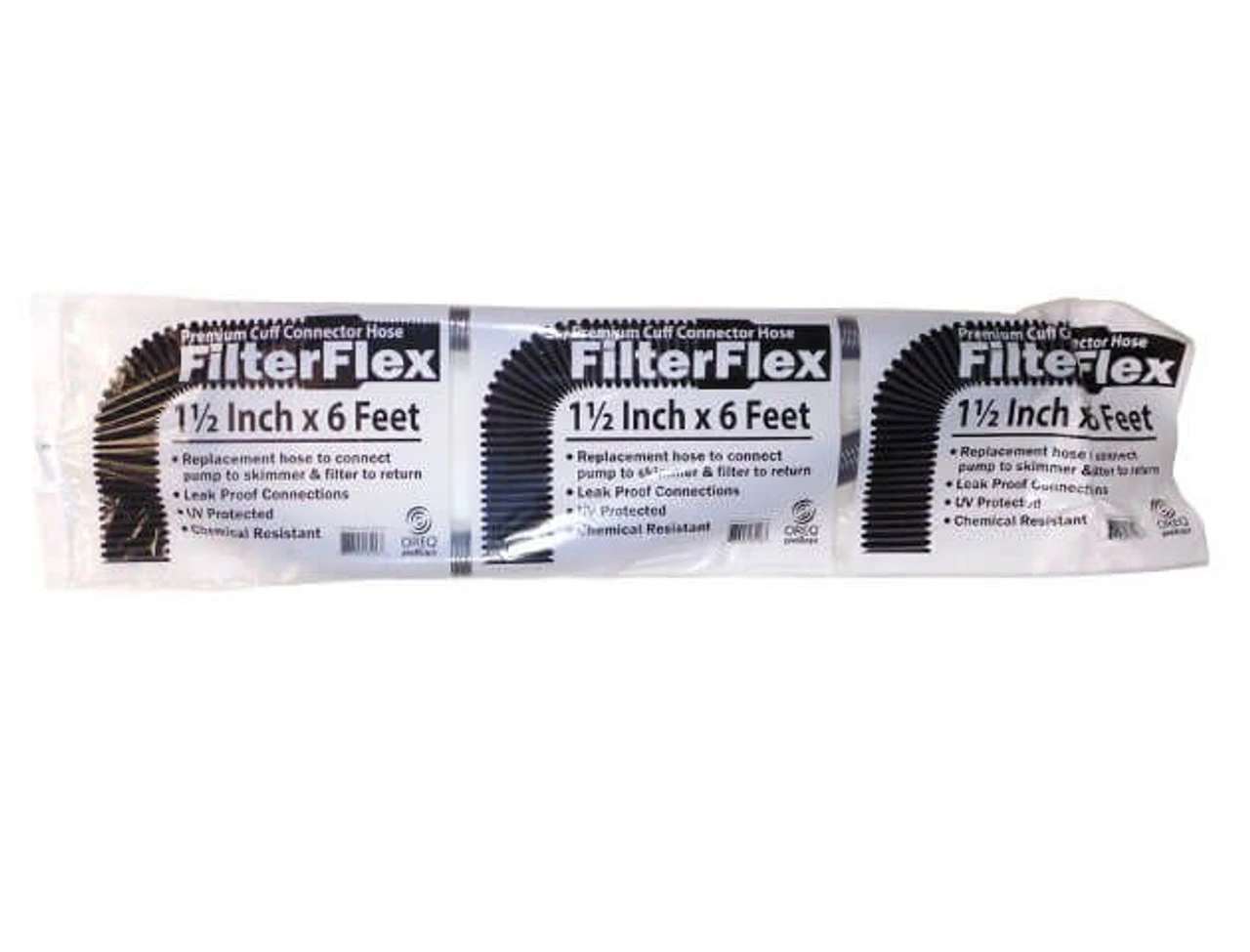1-1/2" X 12' High Grade Filter Hose With Cuffed Ends 4 1-1/2" X 12' High Grade Filter Hose With Cuffed Ends - Image 2