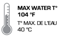 Carvin StarWhite LED Above Ground Pool Light & Water Return Fitting -Swimming MAX TEMP BLACK 400x236 50470.1691431276