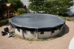24 Ft Round Silverado Above Ground Winter Pool Cover - 12 Year Warranty