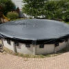 Midwest Canvas Silverado Winter Pool Cover For 18 Ft Round Pools, 12 Year Warranty -Swimming MG 7375 Silver BlackBags copy 32743.1668542299