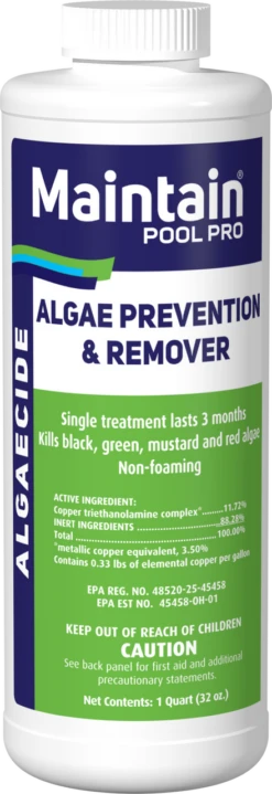 Maintain Algae Prevention & Remover 11.72% Copper Algaecide