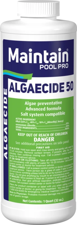Maintain Pool Pro Algaecide 50 - 32oz