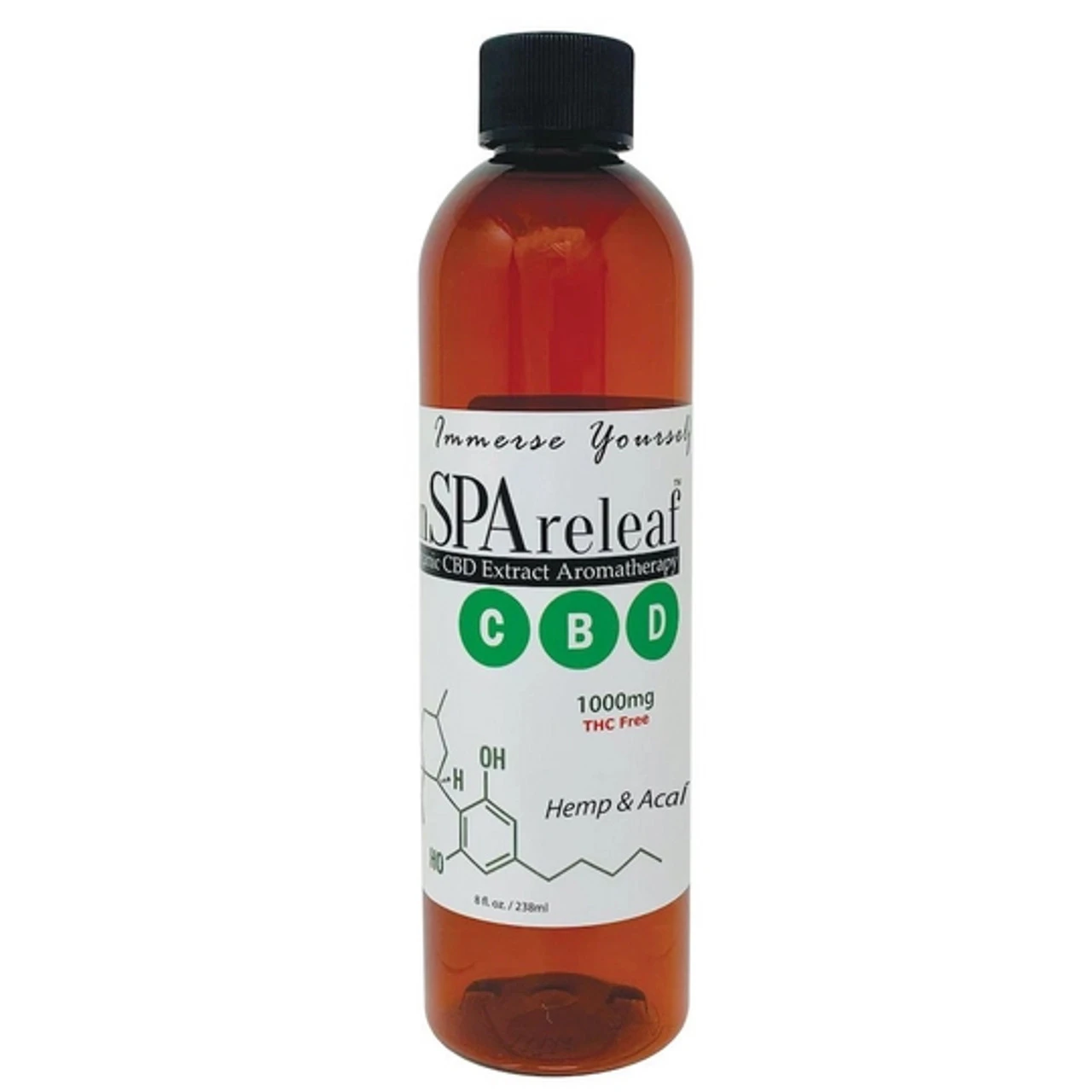 InSPAreleaf Organic CBD Aromatherapy - 8oz Liquid 4 InSPAreleaf Organic CBD Aromatherapy - 8oz Liquid - Image 2