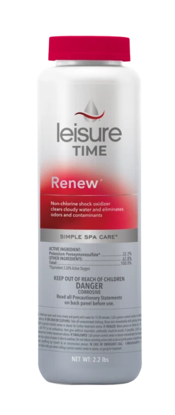 Leisure Time Spa Shock Renew 2.2lbs