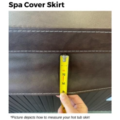 Round Deluxe Spa Cover 8 Round Deluxe Spa Cover -Swimming SPA COVER skirt 1 13658.1717178395