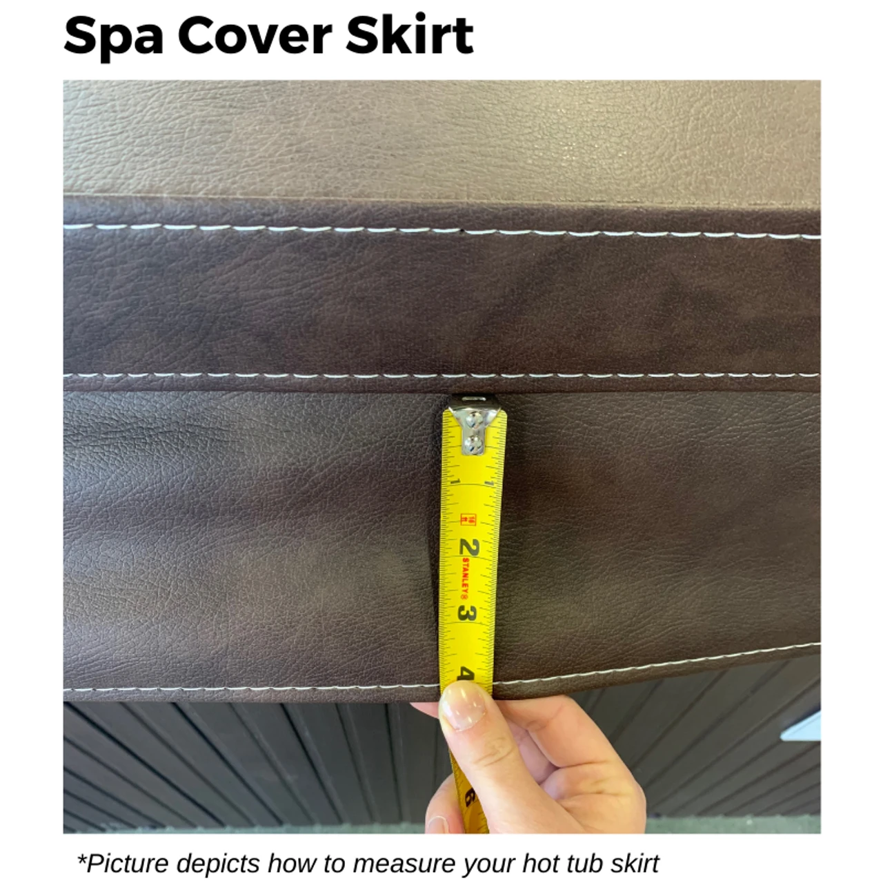 Square Or Rectangle Spa Cover W/ 90 Degree Corner 7 Square Or Rectangle Spa Cover W/ 90 Degree Corner - Image 5