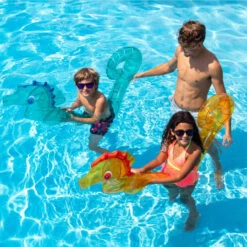 Swimline Seahorse Doodles Inflatable Pool Noodles 9 Swimline Seahorse Doodles Inflatable Pool Noodles -Swimming Seahorse Doodles 78641.1717615108