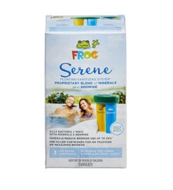 Spa FROG® Serene™ Floating Sanitizing System -Swimming Serene Floatingbox Front low res 48550.1698340888