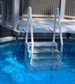 Confer Plastics Above Ground In Pool Steps - Warm Gray -Swimming Step 1X 76147.1716301999