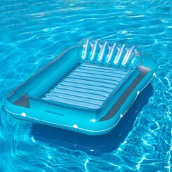Swimline Blue 71" Suntan Tub Pool Float Mattress -Swimming SunTan Tub Blue 45581.1717615025