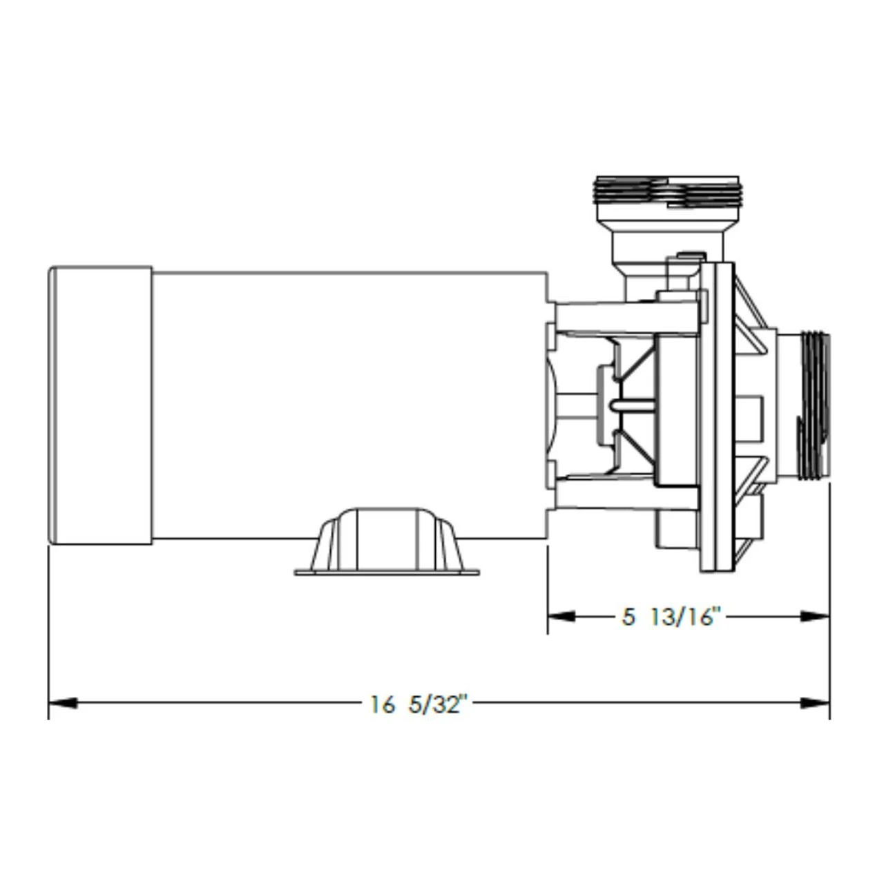 Waterways Hi-Flo 1 HP Single Speed Above Ground Pool Pump 5 Waterways Hi-Flo 1 HP Single Speed Above Ground Pool Pump - Image 3