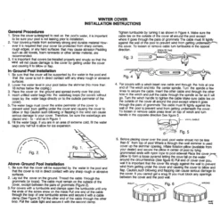 Deluxe Winter Cover For 16x25 Oval Pools, 8 Year Warranty -Swimming Winter Cover Installation Instructions by Midwest Canvas 74703.1695913065