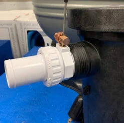 Custom Molded Products Pool Pump Electrical Bonding Fitting