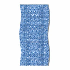 Swimline 15'x25' Oval Cube Tile Overlap Above Ground Pool Liner 25 Gauge