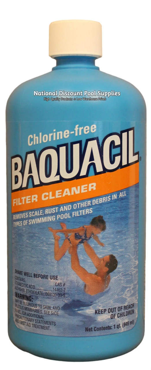 Baquacil Filter Cleaner For Sand, Cartridge Filters And DE Filters 3 Baquacil Filter Cleaner For Sand, Cartridge Filters And DE Filters