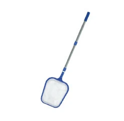 Swimline Pool Skimmer Net & 4' Telescopic Pole Combo