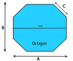 Octagon Deluxe Spa Cover