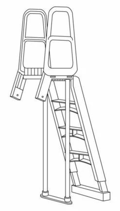 Main Access 200700 Exterior Ladder For I-step Or EZ Entry System