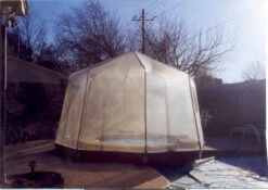 12' Diameter Spa Dome Enclosure - Replacement Vinyl Only