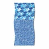 Swimline 18' Round Rolling Cubes Overlap Above Ground Pool Liner 25 Gauge 48"-54" Tall Wall